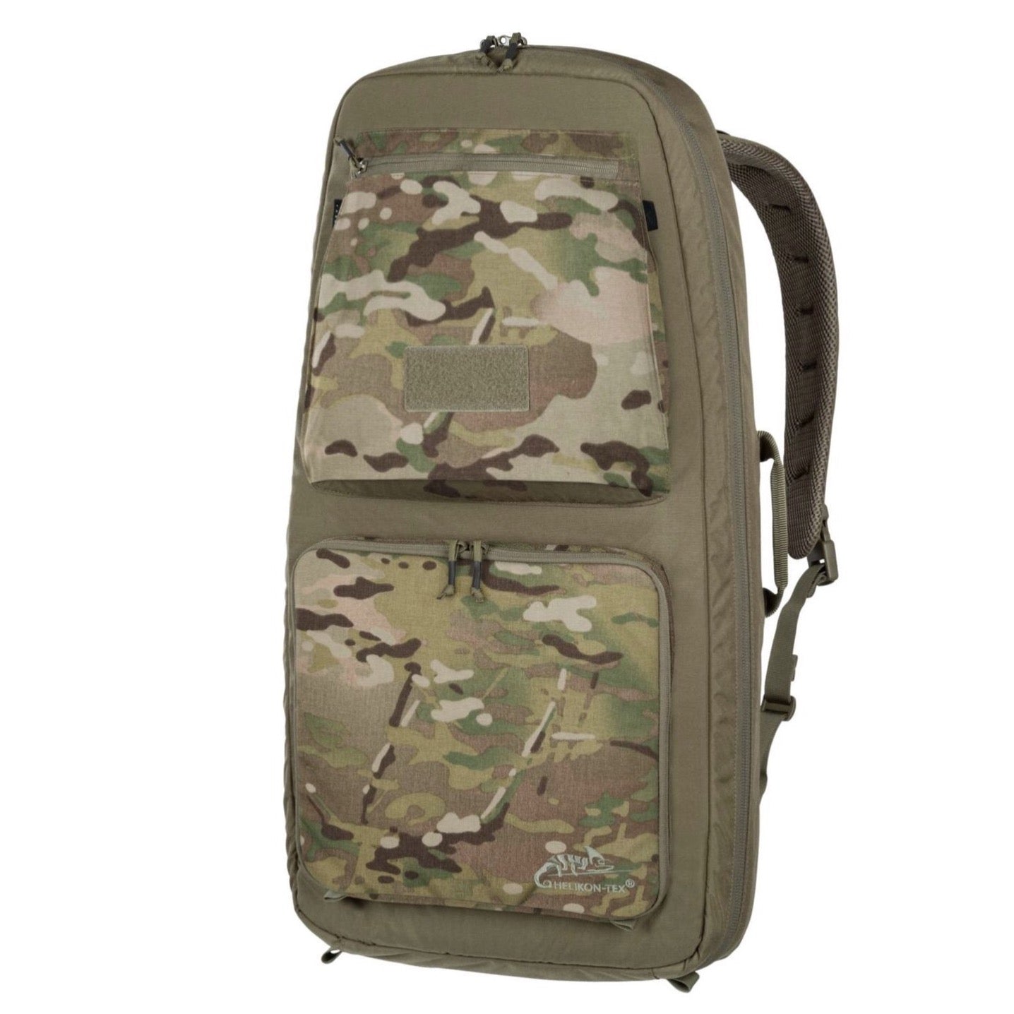 Helikon Set Di 2 Toppe Per Gruppo Sanguigno In PVC - Oliva Verde Per Uniformi E Airsoft