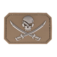 Aufnäher Totenkopf mit Schwertern COYOTE