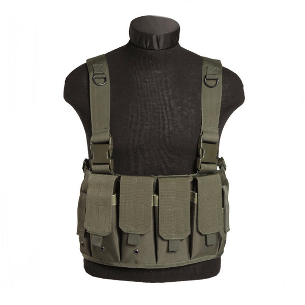 Tactical harness 6 pockets OLIVE GREEN