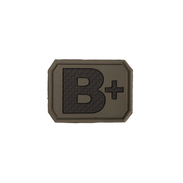 Patch blood group B+ OLIVE GREEN