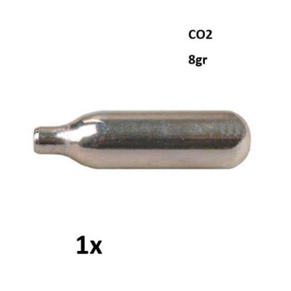 1 CO2 sparclette cartridge 8gr.