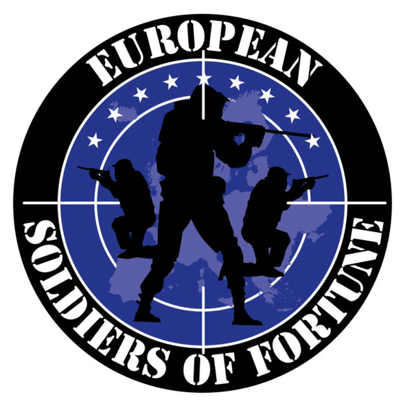 PVC Badge EUROPEAN SOLDIERS OF FORTUNE