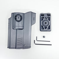 Rigid holster for Umarex HDR68 and tactical flashlight (right-handed)
