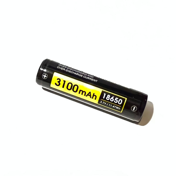 18650 - 3100mAh rechargeable battery