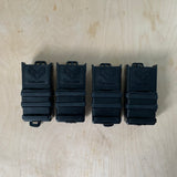 USED ​​- Rigid magazine carriers (set of 4) BLACK
