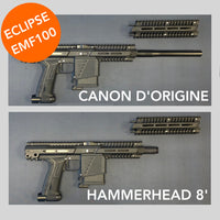 Canon Hammerhead rainuré - OneShot 8" - AutoCocker .687