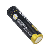 Batterie 18650 - 2600 mAh rechargeable (chargeur intégré)