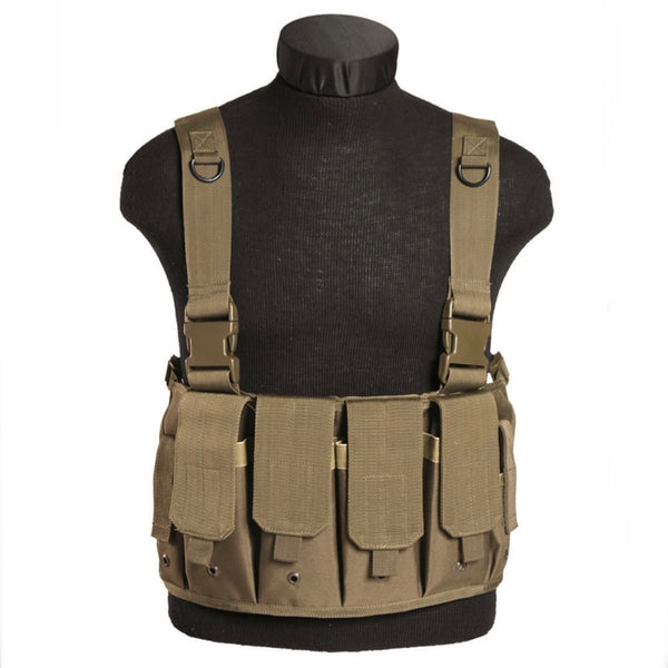 Tactical Harness 6 Pockets OLIVENGRÜN