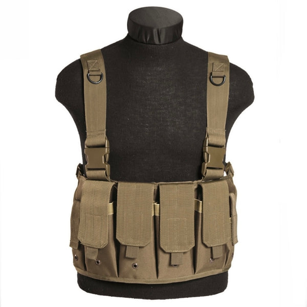 Tactical harness 6 pockets OLIVE GREEN