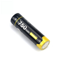 Wiederaufladbarer 14500 - 750 mAh-Akku (eingebautes Ladegerät)