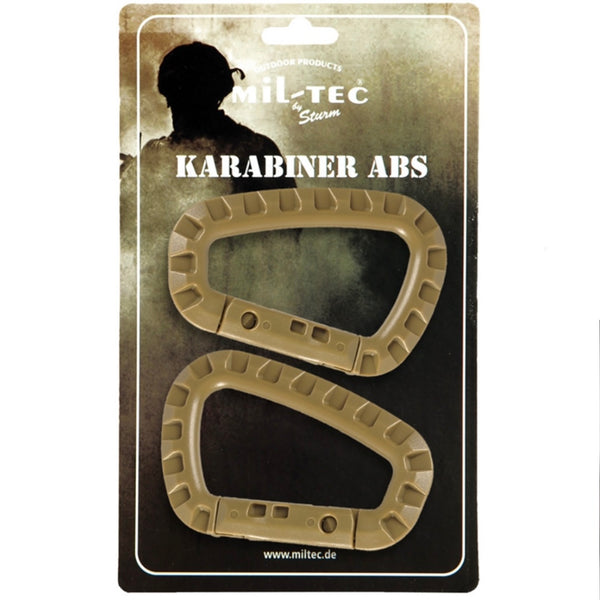 COYOTE ABS tactical carabiners (set of 2)