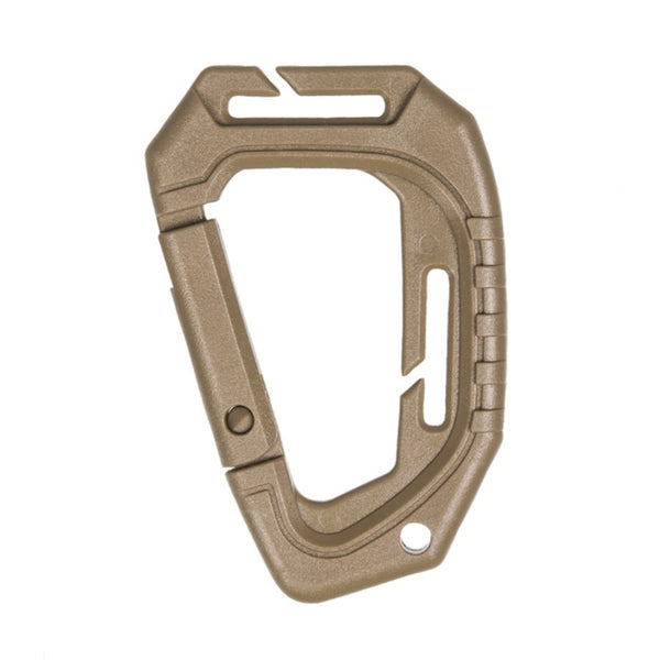 Tactical MOLLE COYOTE carabiners (set of 2)