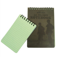 A6 waterproof spiral notebook