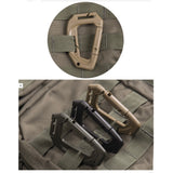 Tactical MOLLE COYOTE carabiners (set of 2)