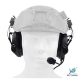 Ecouteurs tactiques électroniques SORDIN HEADSET (à fixer sur un casque) NOIR