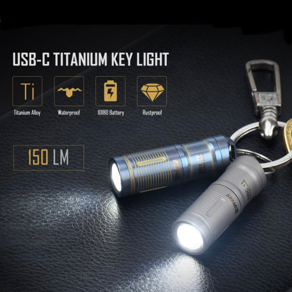 Speras ARC-Ti mini flashlight (150 lumens)