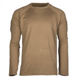 TAN long sleeve tactical t-shirt