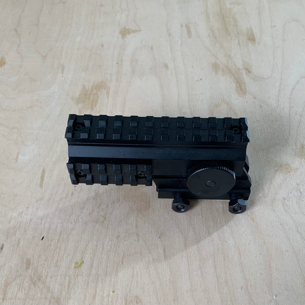 USED ​​- Adjustable rise for riflescope