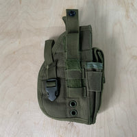 GEBRA﻿UCHT - Verstellbares Holster für (Rechtshänder) OLIVE GREEN