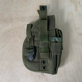 GEBRA﻿UCHT - Verstellbares Holster für (Rechtshänder) OLIVE GREEN
